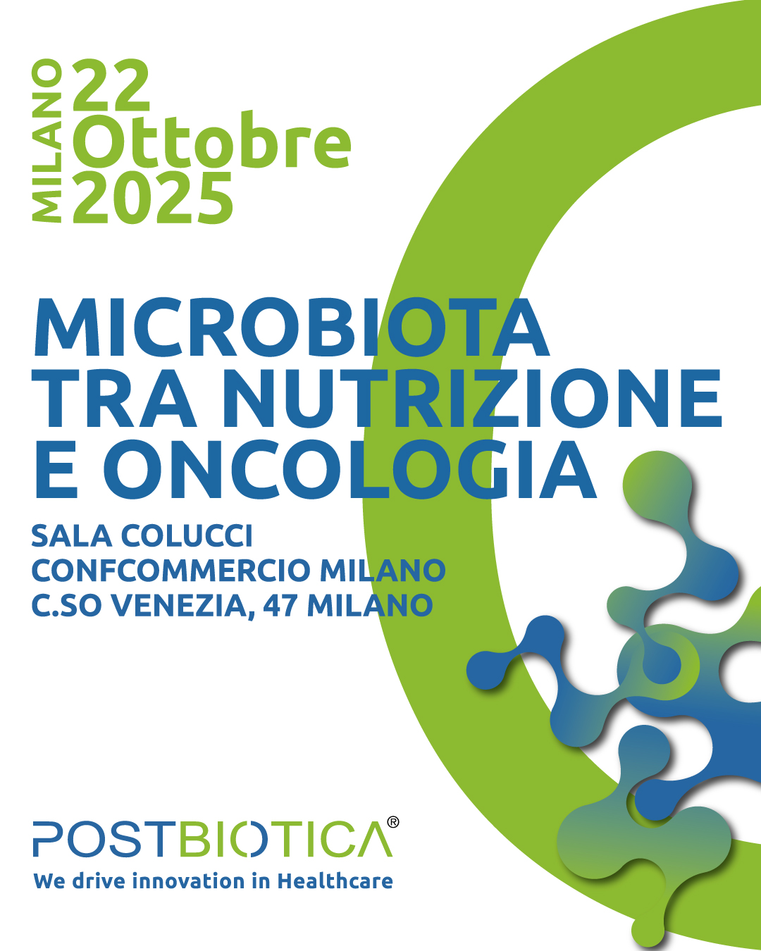 Convegno: “MICROBIOTA TRA NUTRIZIONE E ONCOLOGIA”